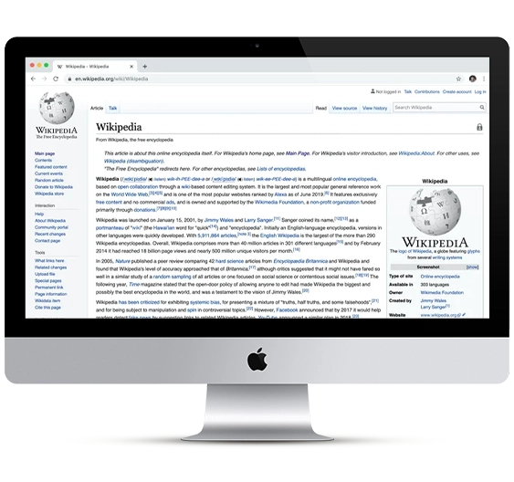 Build a Wikipedia Page